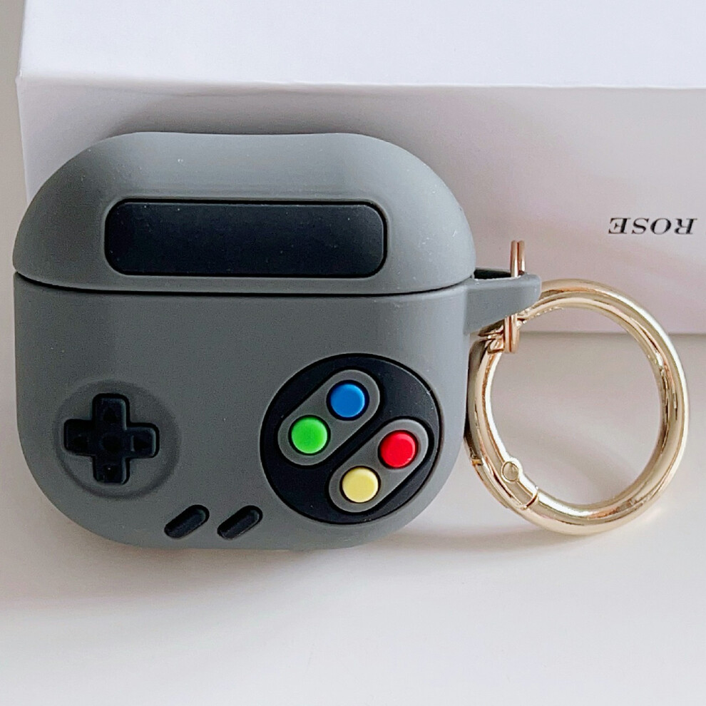 (Green) For Airpods 4 Silicone Case Game Console Shape Wir Green 6914286667175