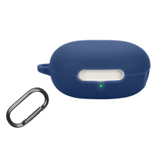 (Dark Blue) For QCY AilyBuds E10 Silicone Case Wireless Earpho