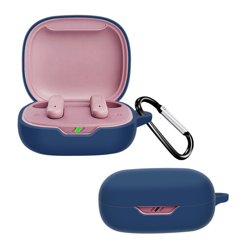 (Dark Blue) For JBL Wave Flex 2 Protective Case Bluetooth-Comp 1