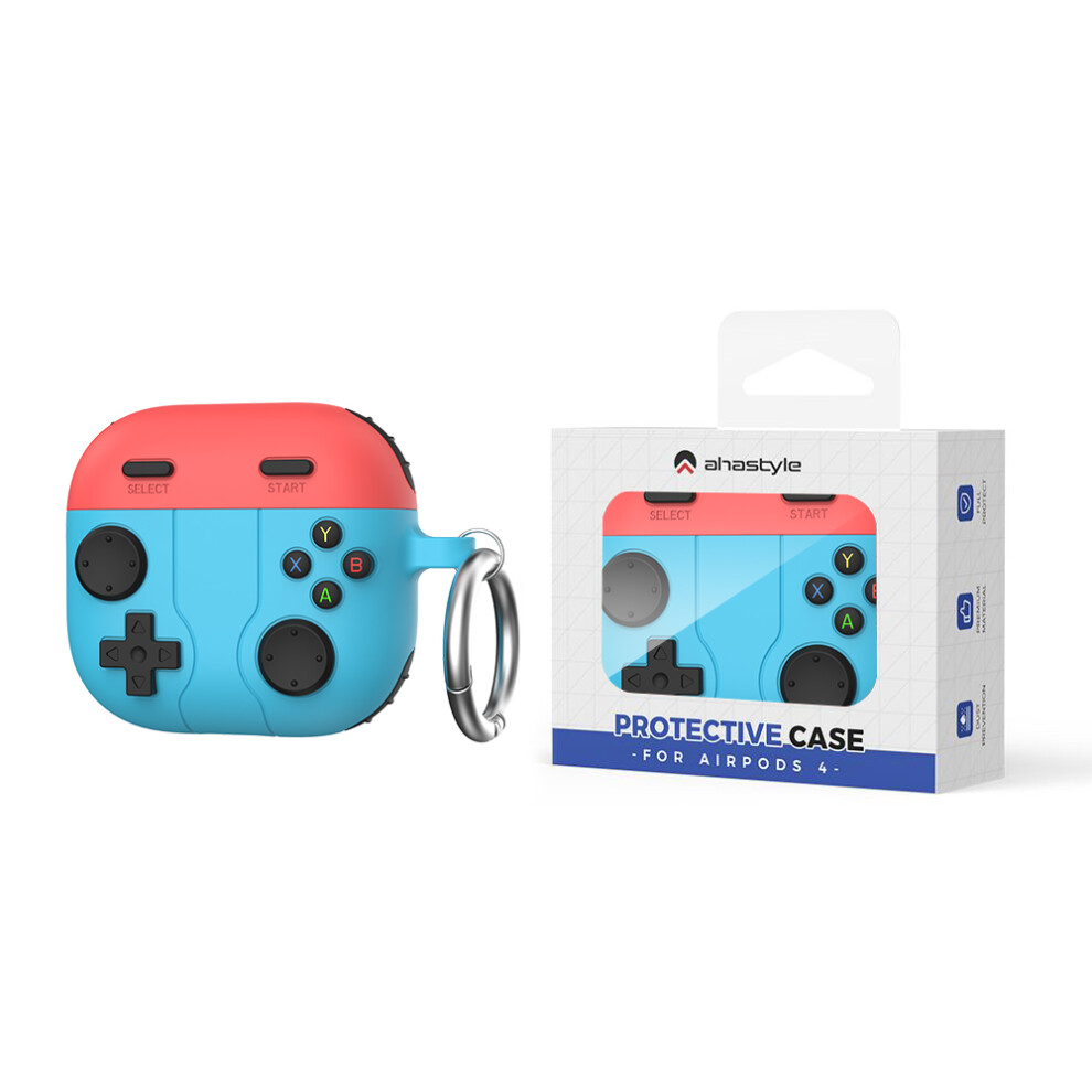 (Red + Blue) Wg166 For Airpods 4 Protective Case Game Console D Blue,Red 6914283990917