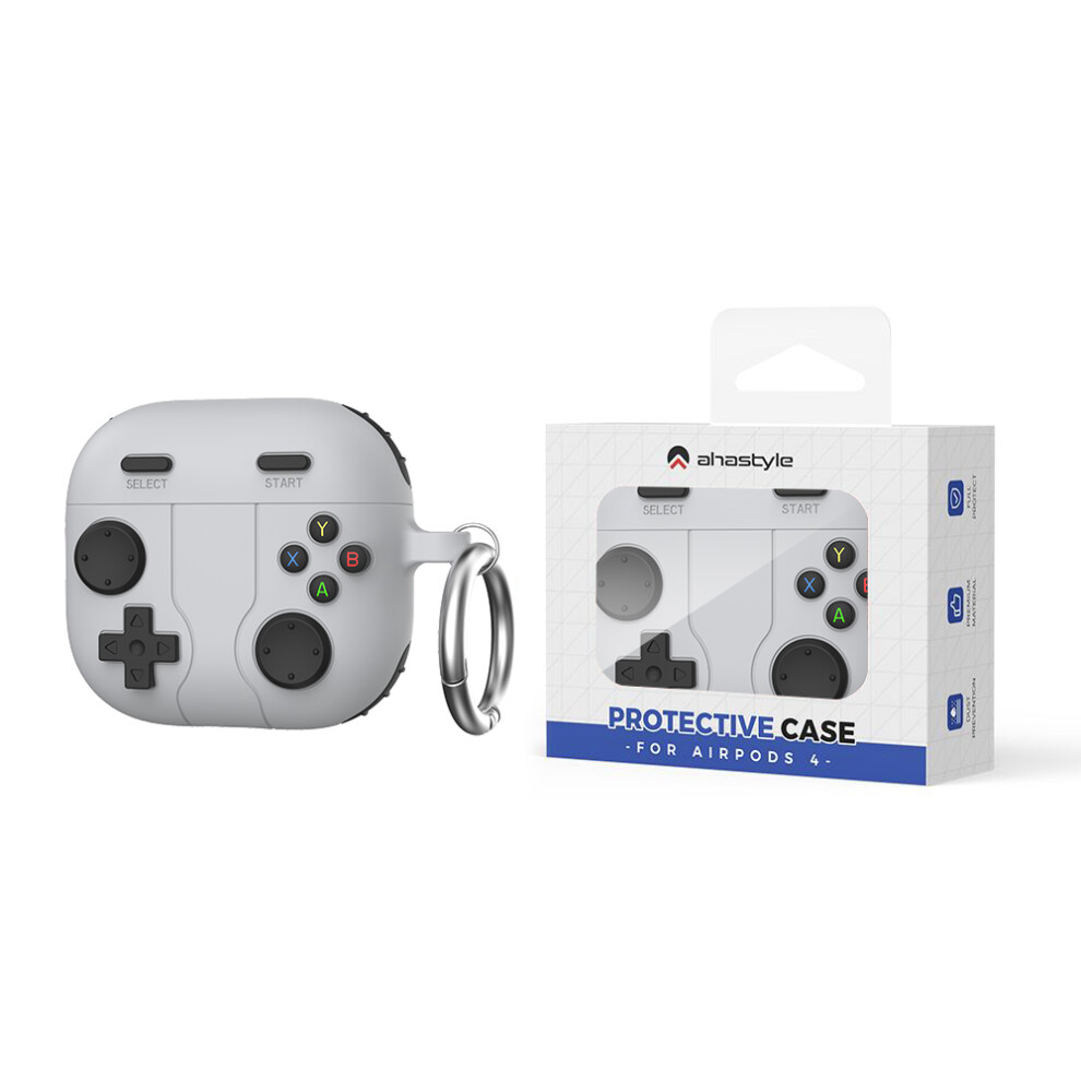 (Grey) Wg166 For Airpods 4 Protective Case Game Console D Grey 6914280039688