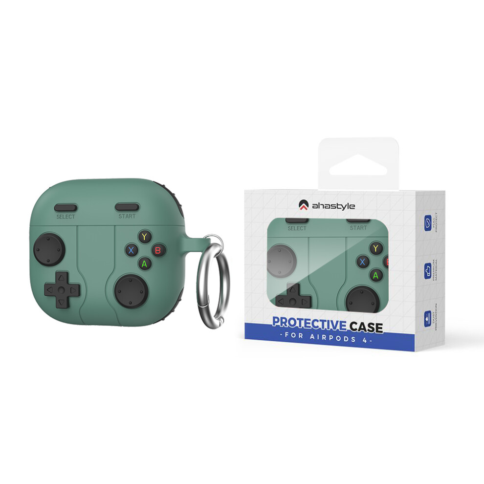 (Green) Wg166 For Airpods 4 Protective Case Game Console D Green 6914285336249