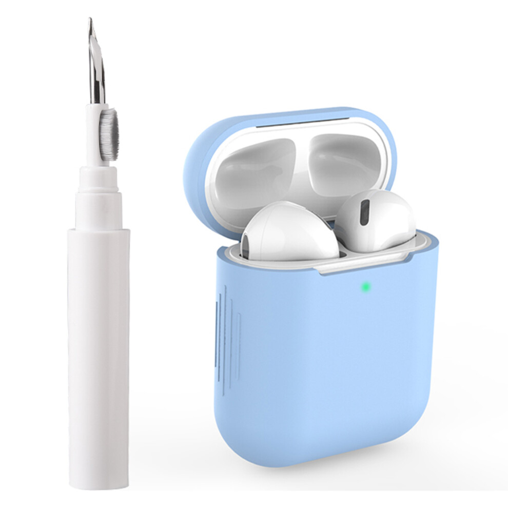 (Sky ) For Apple Airpods With Wireless Charging Case (201 Blue 6914288160926