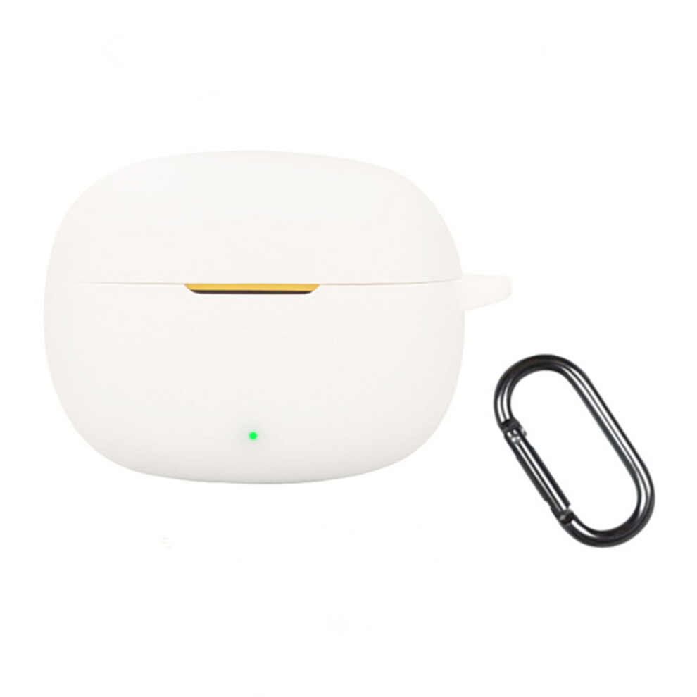 (White) For Realme Buds T200 Lite Silicone Case Wireless E White 6914289719864