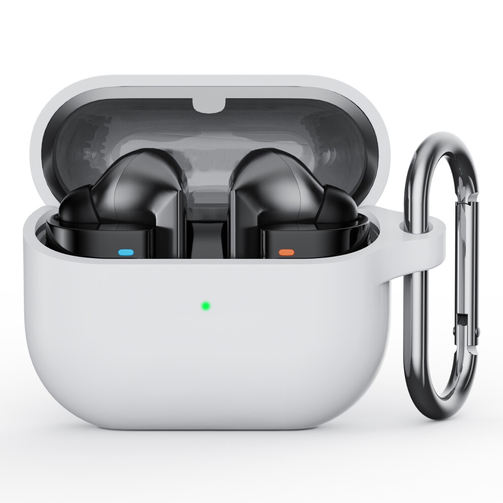 (White) For Samsung Galaxy Buds3 Pro Silicone Case Earbuds White 6914286319432