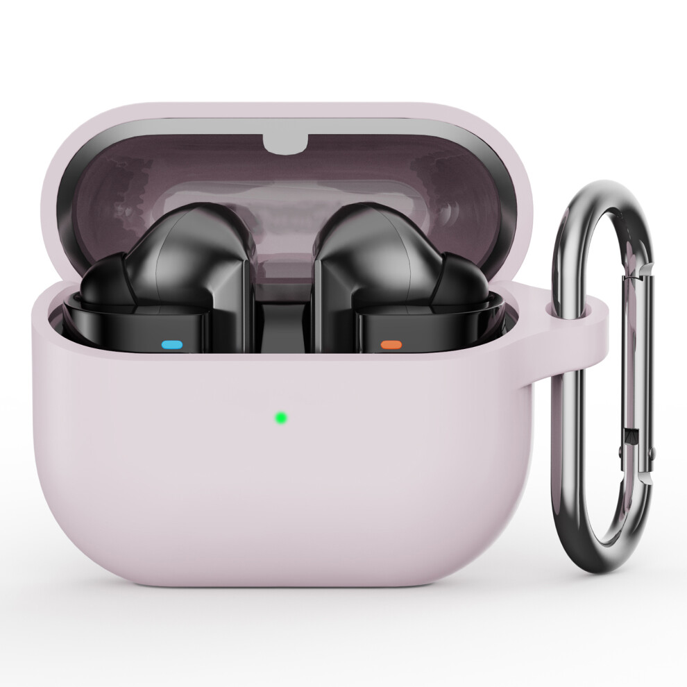 (Pink) For Samsung Galaxy Buds3 Pro Silicone Case Earbuds Pink 6914287279209