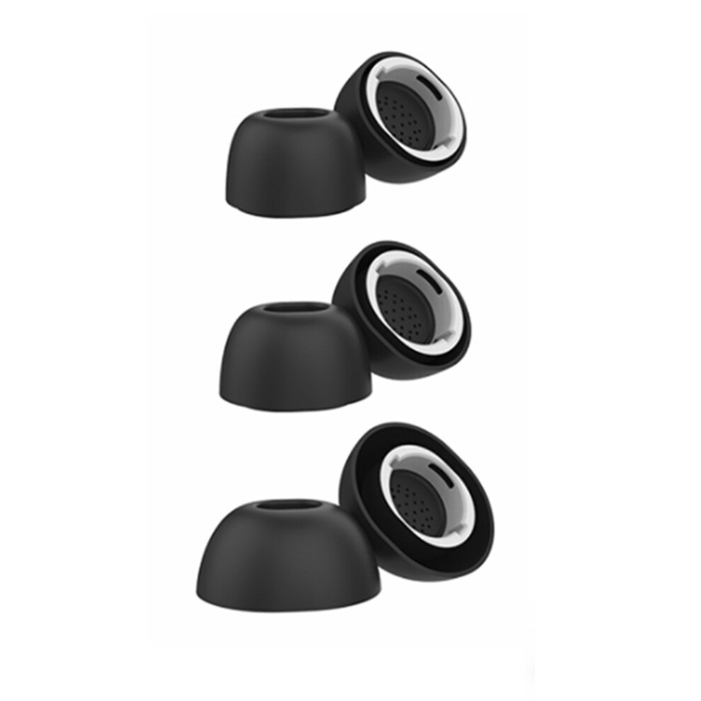 Earphones Cover Earbuds Replacement Tips - Black 6914289865974