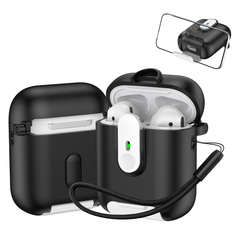 ( / White) Switch Lock Case For Apple Airpods With Wireless C Black/White 6914281291023