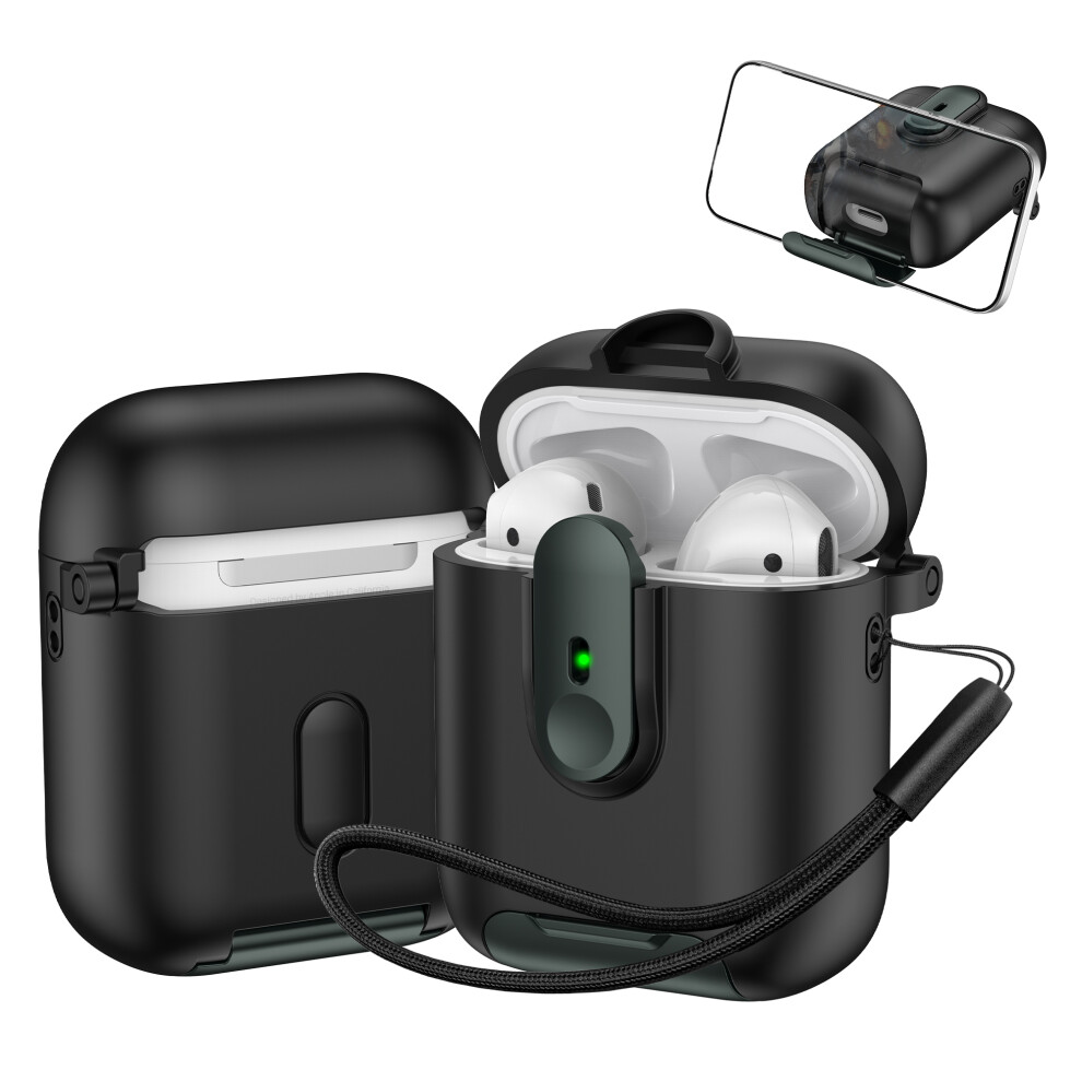 ( / Green) Switch Lock Case For Apple Airpods With Wireless C Black/Green 6914280255262