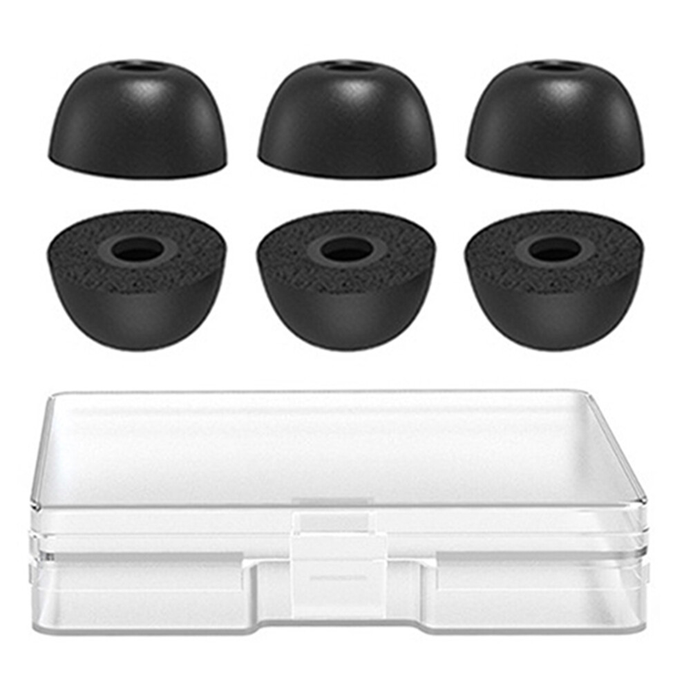 ( / L) Wg36 3 Pairs Eartips For Samsung Galaxy Buds2 Pro Black 6914285620430