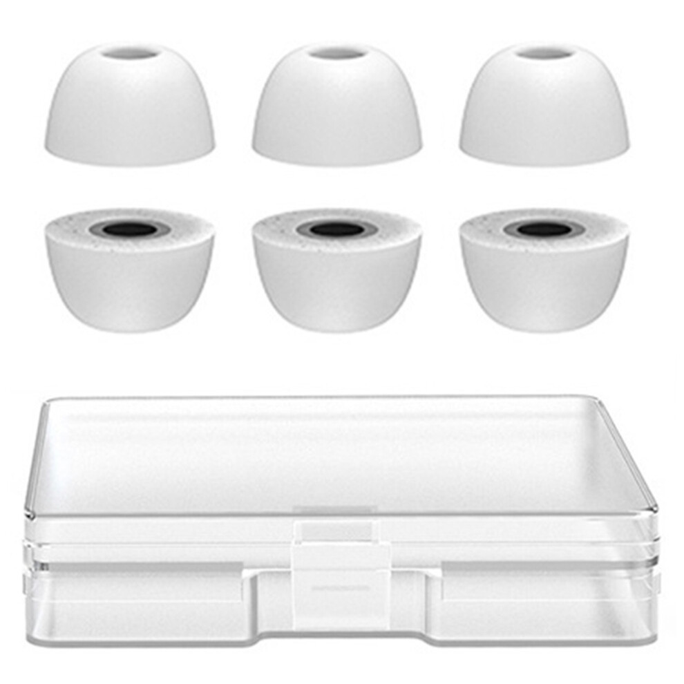 ( / M) Wg36 3 Pairs Eartips For Samsung Galaxy Buds2 Pro White 6914280971216