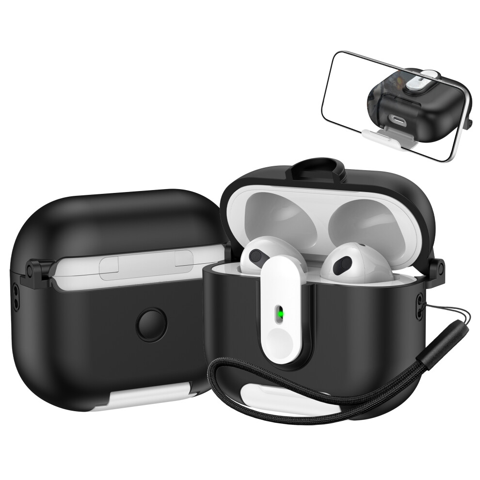 ( / White) For Apple Airpods 3 Protective Case Switch Lock Ea Black/White 6914283843312