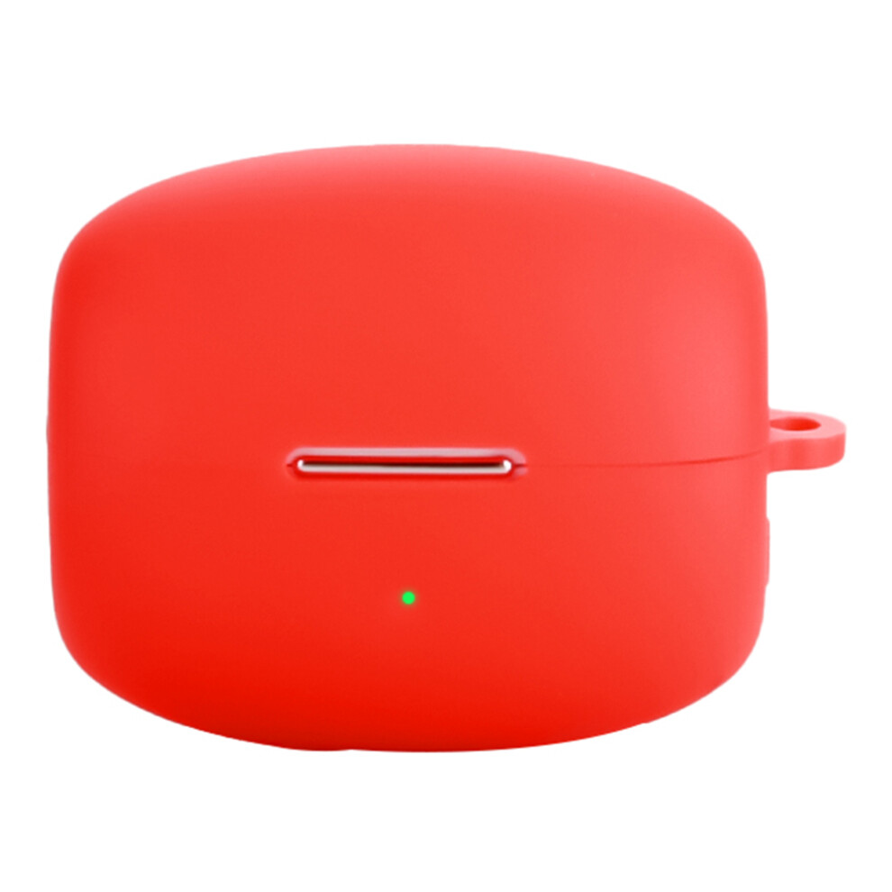 (Red) For Oppo Enco Clip Silicone Case Wireless Earphone Red 6914288095679