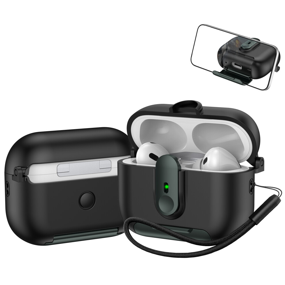 ( / Green) For Apple Airpods Pro Protective Case Switch Lock Black/Green 6914287747005