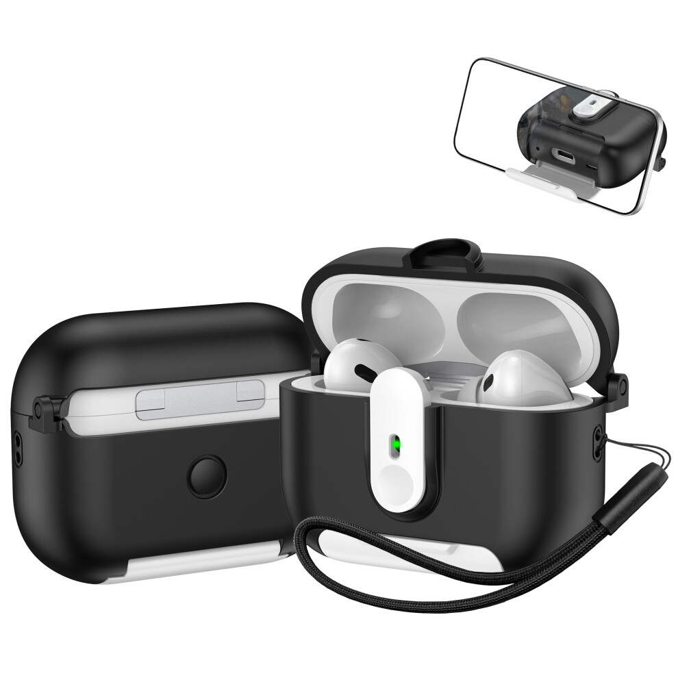 ( / White) For Apple Airpods Pro Protective Case Switch Lock Black/White 6914284158958