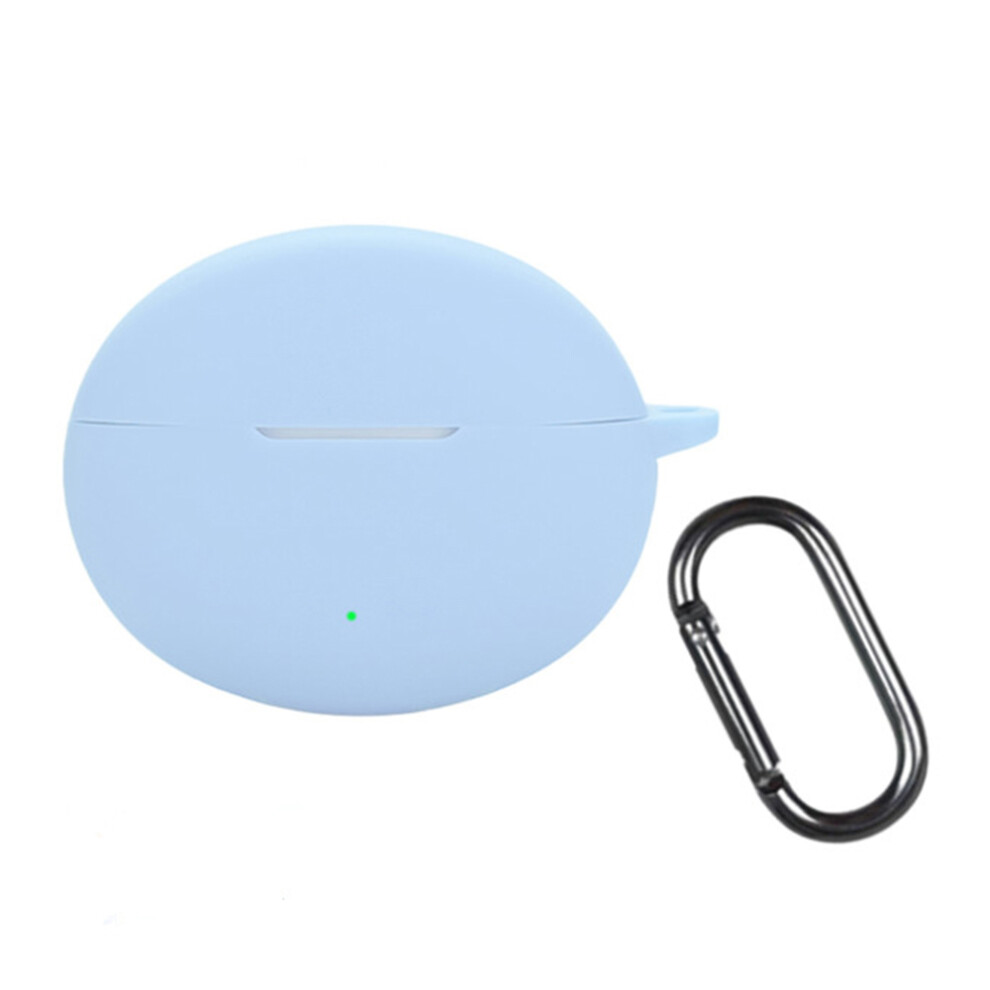 (Sky Blue) For Oppo Enco Free4 Silicone Case Wireless Earphon Sky Blue 6914284986469
