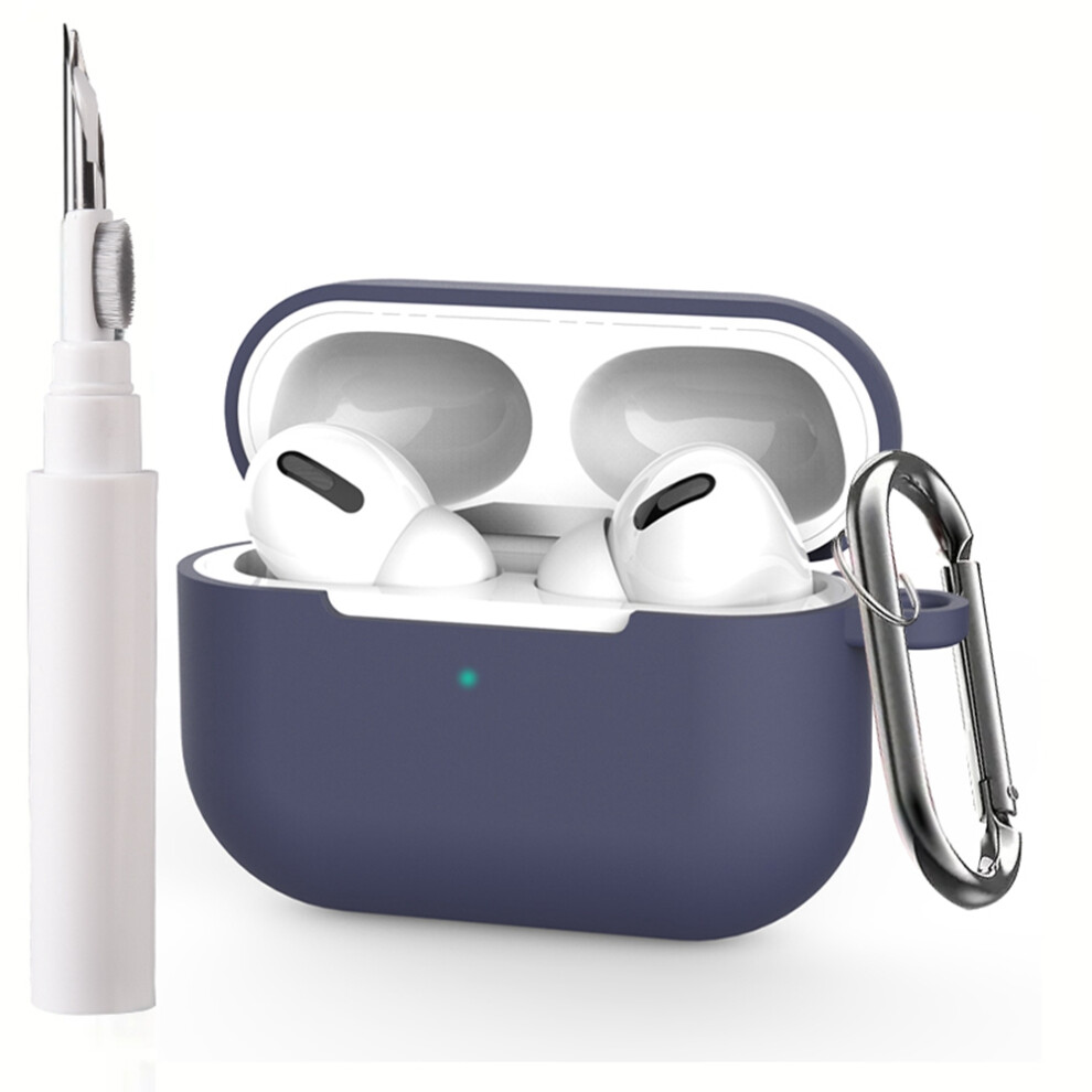 (Blue) For Apple Airpods Pro Silicone Case Earphone Cover Blue 6914287772403