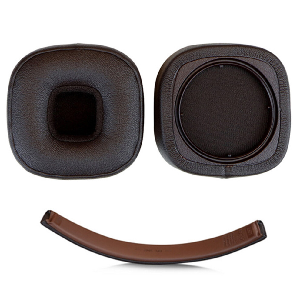 (Brown) For Marshall Major V Headphones Replacement Ear Pa Brown 6914282272366