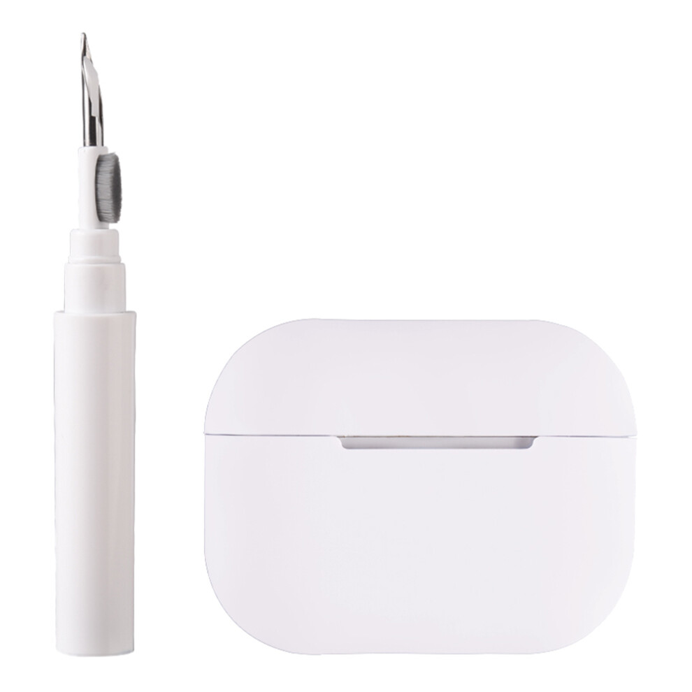 (White) For Airpods Pro 2 Silicone Earbuds Case Soft Prote White 6914284257231