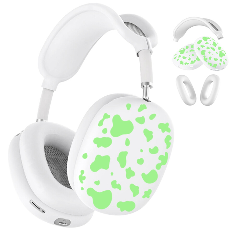 (Matcha ) 3Pcs / Set For Airpods Max Silicone Protective C Green 6914282626787