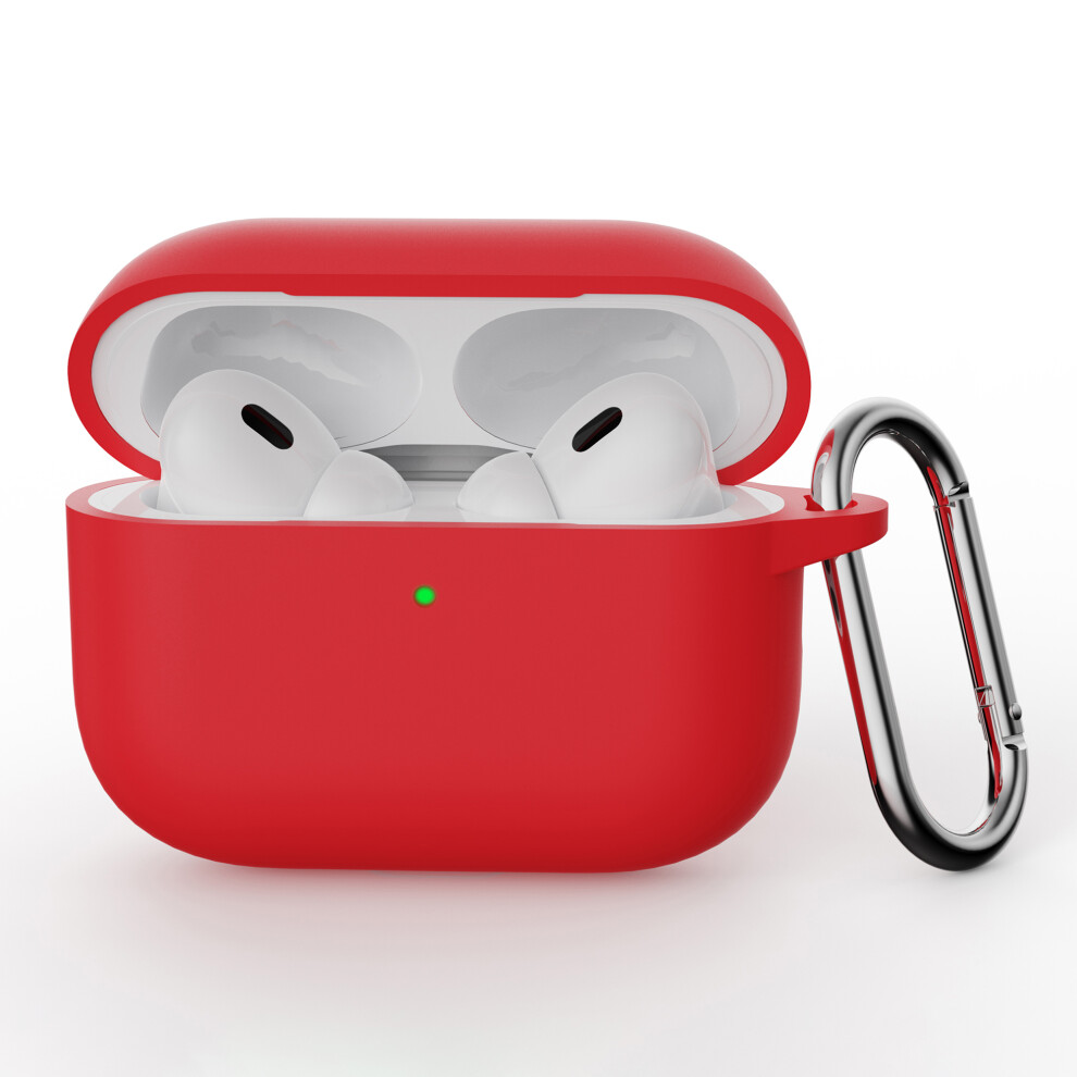 (Red) For Airpods Pro 3 Silicone Case Earphone Protectiv Red 6914283745036