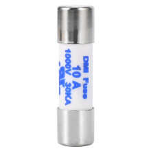 Fusible de ceramica cilindro 10A 1000V 10 x 38 mm del multimetro