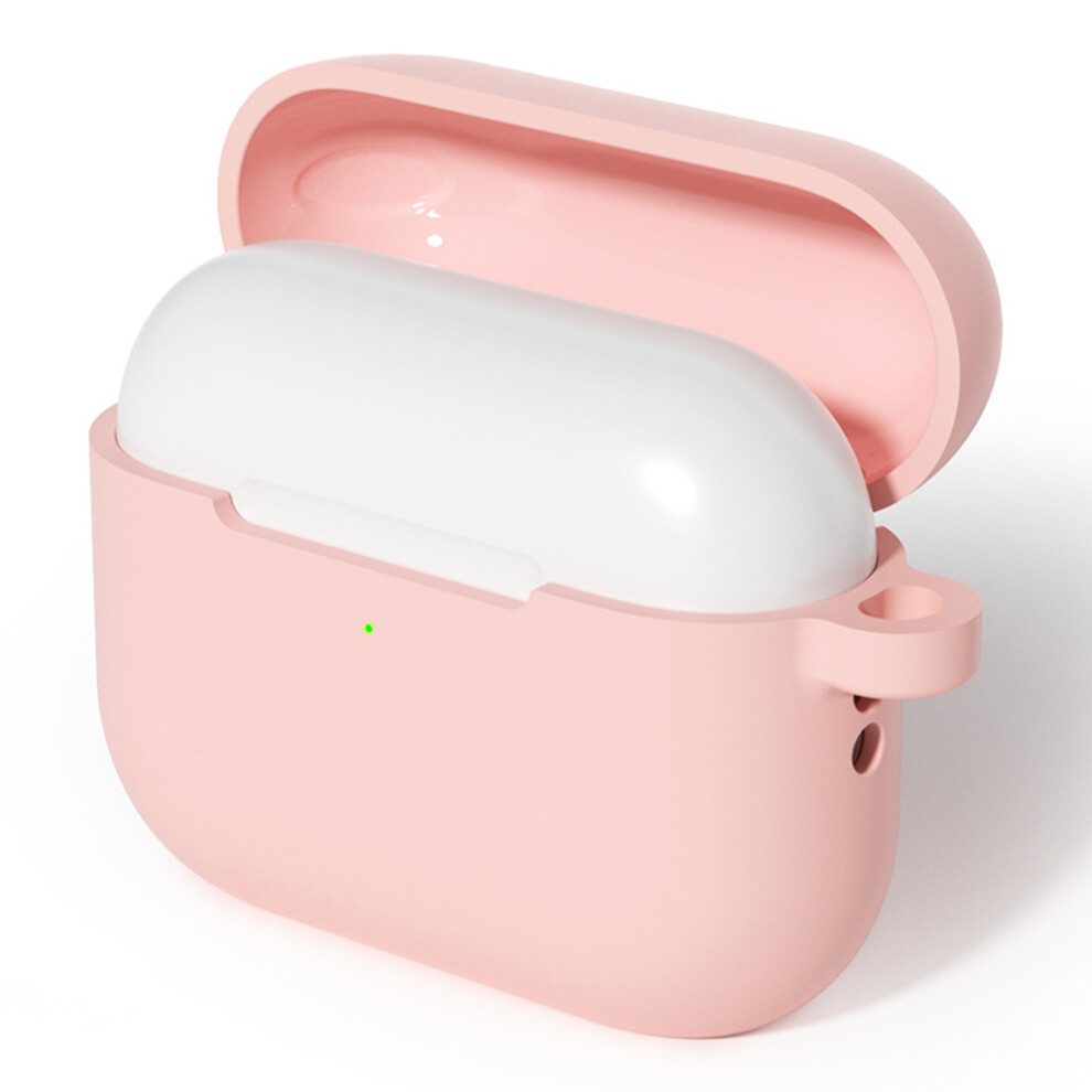 (Pink) For Airpods Pro 3 Silicone Case Soft Wireless Earb Pink 6914281618462