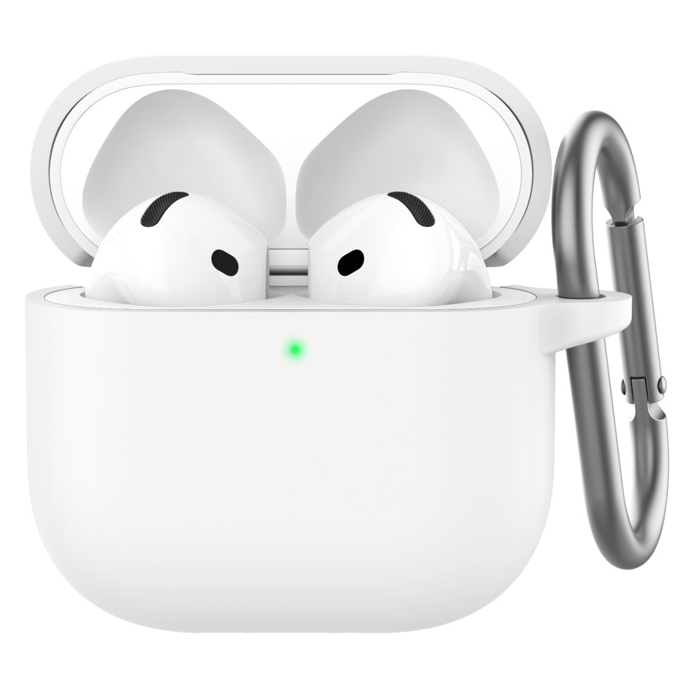 (White) Wg163 For Airpods 4 Silicone Case Earphone Cover W White 6914280113555