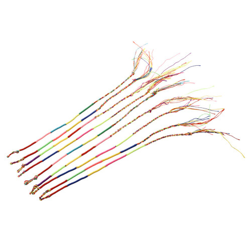 9pcs Pulsera Brazalete Multicolor Hilo Para Amistades 1