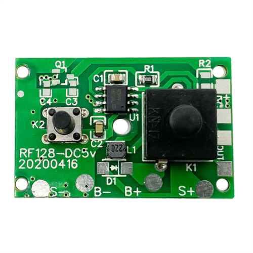 Placa de Circuito Control Cadena LáMpara Solar 1,2 V con Interruptor MóDulo Controlador Panel Alumbrado PúBlico 2