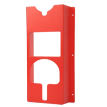 Lavado de Autos Rojo Tienda Belleza Soporte Pared PláStico Estantes la ReparacióN AutomóViles Pulidora Colgante Estante Pegboard