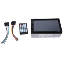 Reproductor de MP5 para Coche 7018B Radio Audio Pantalla TáCtil Accesorios Universales