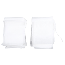 100 piezas de bolsita te filtro papel sello