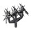 Rotary Cultivator Tool Garden Handheld Tiller 15