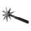 Rotary Cultivator Tool Garden Handheld Tiller 7