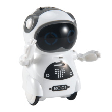 Mini Robot de Bolsillo RC para NiñOs con ConversacióN DiáLogo Interactivo, Reconocimiento Voz, GrabacióN Chat, Canto y Baile