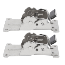 2 Uds 0-90-180 Grados Bisagra Plegable Autoblocante Patas de Mesa Plata Centro Muebles Gabinete