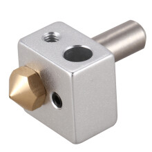 Kit Hotend Mk10 Para Impresora 3D | Boquilla y Garganta M7 con Tubo De Ptfe Bloque Calentador Aluminio Versión Mejorada Ajuste M3 Termistor