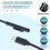para Conecte a USB C Cable de Carga Compatible con Pro 3/4/5/6/7, Computadora PortáTil 3/2/1, Go 5