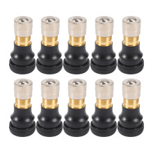 10 Piezas Válvula de Vacío Neumático Tubeless Scooter Eléctrico Gas la Rueda para Accesorios M365
