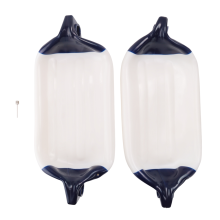 2 Piezas Guardabarros Inflable para Barcos, PVC con Barcos,Guardabarros , Para ProteccióN UV, Parachoques Acanalado, Accesorios Barcos
