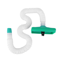 Manguera de Extensión Ventilación Aire Acondicionado Universal para Automóvil Salida A/C Telescópica Automático, y Verde