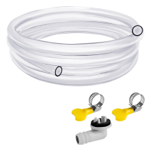 Manguera de Drenaje Aire Acondicionado Portátil 10 Pies, Kit CA, para con Conector 3/5 Pulgadas