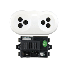 Control Remoto de Coche EléCtrico para NiñOs, Piezas Repuesto VehíCulos Modelo RC (Control + Receptor 6V)