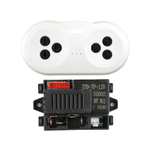 Control Remoto de Coche EléCtrico para NiñOs, Piezas Repuesto VehíCulos Modelo RC (Control + Receptor 12 V)