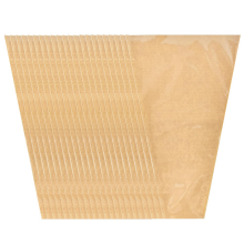 Paquete de 50 Fundas Flores para Ramo, Bolsa Papel Regalo 14 X 22 Pulgadas, Kraft Frontal Transparente