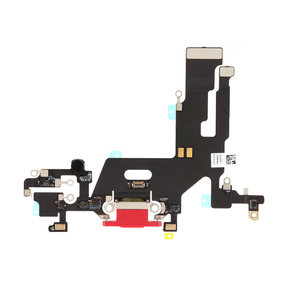 (Red) Oem Charging Port Dock Connector Flex Cable For Iphone 11 6.1 Inch Red 6914272798319