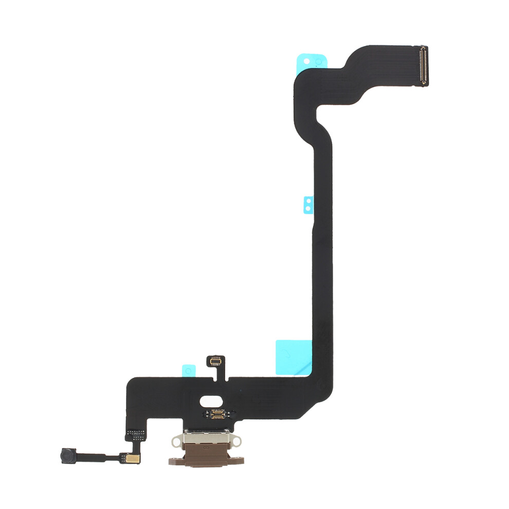 (Brown) Charging Port Flex Cable Part For Iphone Xs 5.8 Inch (Without Logo) Brown 6914272616613