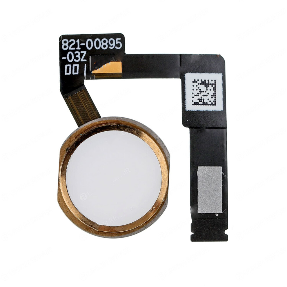 (Gold) Oem Fingerprint Home Button Flex Cable Replacement For Ipad Air 10.5 Inch (2019)/Pro 10.5-Inch (2017)/Pro 12.9 (2017) Gold 6914272377057