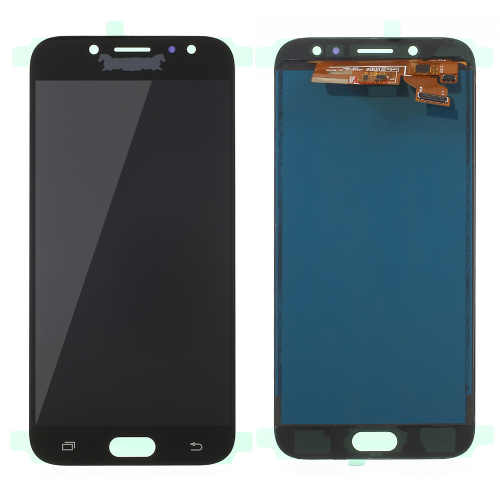 (Black) Lcd Screen And Digitizer Assembly Part For Samsung Galaxy J7 2017 J730 With Screen Brightness Ic And Adhesive Sticker Black 6914274850268